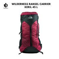 Gambar Tas Carrier TNF Wilderness 45 Liter + Coverbag Waterproof - Tas Gunung dari SARAHKU SHOP undefined 5 Tokopedia