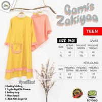 Gambar 6-13 tahun Zakiyaa gamis anak bahan toyobo royal mix Little dino dari ALIFA.KIDSTORE undefined 3 Tokopedia