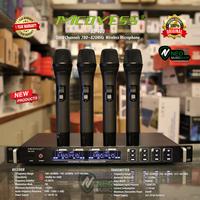 Gambar MCDYESS BS-400 S-H02 Quad Channels 780~820MHz Wireless Microphone dari NEO MUSIC undefined 1 Tokopedia