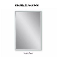 Gambar DIY Kaca Cermin Wastafel Modern Minimalis Frameless Mirror Cermin Kamar Mandi - A 40x60, DIY 4mm dari DIY HOME DEPOT undefined 4 Tokopedia