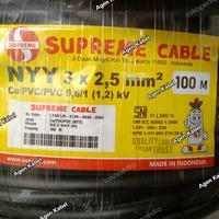 Gambar NYY 3x2.5 mm SUPREME | NYY 3 x 2,5 mm | KABEL POWER/ TUNGGAL SUPREME dari terbitkabel undefined 1 Tokopedia