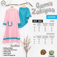 Gambar 6-13 tahun Zakiyaa gamis anak bahan toyobo royal mix Little dino dari ALIFA.KIDSTORE undefined 2 Tokopedia