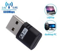 Gambar REALTEK Dual Band 5GHz & 2.4GHz Mini USB WiFi Adapter 802.11AC dari CTR Group undefined 5 Tokopedia