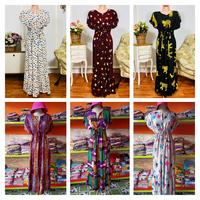 Gambar Daster serut panjang . daster ruffle serut panjang jumbo. daster busui - E dari Yu Tu market undefined 3 Tokopedia