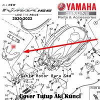 Gambar Cover Tutup Aki Kunci All New Nmax N Max 2020-2022 Asli Ori Yamaha Motor dari setiamotorbaru undefined 5 Tokopedia