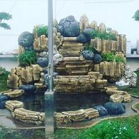 Gambar taman tebing# kolam ikan# air terjun dari Sanggar Andika flor undefined 2 Tokopedia