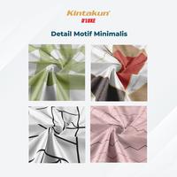Gambar Bed Cover satu set 180 King Minimalis Kintakun Dluxe Kirana Microfiber 39cm Sarung Bantal Guling Murah [KAMAR RUMAHKU] - Amerta dari Kamar Rumahku undefined 4 Tokopedia