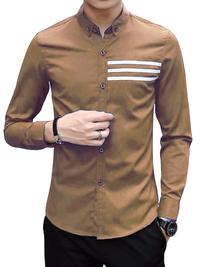 Gambar GARAF HARRY KEMEJA PRIA LENGAN PANJANG SLIMFIT ATASAN PRIA POLOS - ARMY, L dari Garaf Official undefined 2 Tokopedia