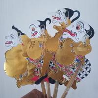 Gambar (Punakawan) Semar Gareng Petruk Bagong Wayang Kulit Asli rapi halus - Semar - Mainan dari wayangkulitsewon undefined 4 Tokopedia