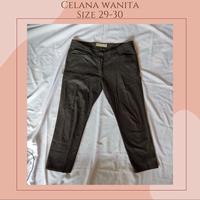 Gambar celana kerja hitam wanita dari kelemari_baru undefined 1 Tokopedia