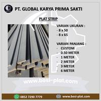 Gambar Plat Strip 8 x 50 x 0.50 Meter dari Global Karya Prima Sakti undefined 1 Tokopedia