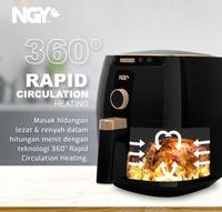 Gambar NGY Airfryer XL 6.5 Liter / Penggoreng Tanpa Minyak | NGY1865AF NAGOYA - Biru dari Silf Electric undefined 5 Tokopedia