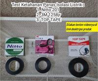 Gambar Isolasi Kabel Listrik Top Tape Tahan Panas Anti Bakar 19mm x 20 Meter dari Super Lakban undefined 5 Tokopedia