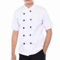 Gambar Baju Koki, Chef jacket, seragam Koki, Baju Chef, seragam F&B - Lgn Pjg dari M&Z Shop undefined 3 Tokopedia