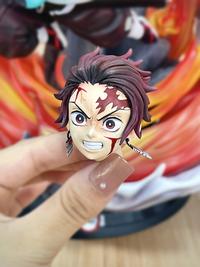 Gambar Magic Cube & JZ Studio Demon Slayer Tanjiro Kamado GK RESIN STATUE - full dari All Mix shop tokopedia undefined 5 Tokopedia