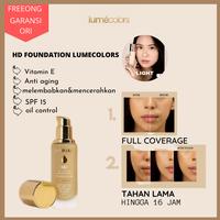 Gambar Lumecolors HD Full Coverage Ultra Lightweight Foundation - Light dari lumecolors_yogyakarta undefined 1 Tokopedia