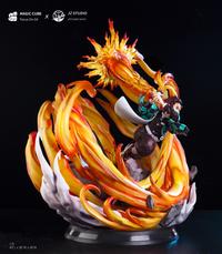 Gambar Magic Cube & JZ Studio Demon Slayer Tanjiro Kamado GK RESIN STATUE - full dari All Mix shop tokopedia undefined 2 Tokopedia
