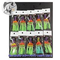 Gambar Assist Hook Glow Bulu Bulu Strike2 No 1 s/d 5Pilih Ukuran - NO 5 dari CEO Memancing undefined 1 Tokopedia