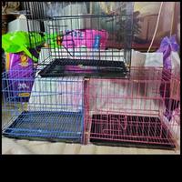 Gambar KANDANG KUCING LIPAT UKURAN M MEDIUM 47x35x40 - Hitam dari Meli Electronic undefined 4 Tokopedia