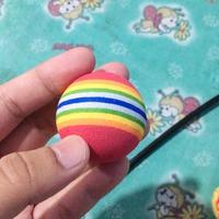 Gambar Mainan Bola Busa / Krincing Untuk Kucing (Pet Toys) - Kerincing dari Tokoblidia undefined 5 Tokopedia
