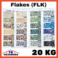 Gambar ARTURO Cat Tembok Dinding Tekstur 20 Kg Tipe Flakes Multicolor (FLK) - FLK 24.01 dari TB Hujanmas undefined 1 Tokopedia
