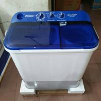 Gambar Mesin Cuci Sharp 2 Tabung 7.5 kg - 75nt dari IJC ELECTRONICS undefined 1 Tokopedia