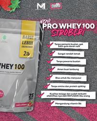 Gambar MUSCLE FIRST PRO WHEY 100 4 LBS M1 PROWHEY 4LBS 50 SERVINGS 52 ISOLATE - 10 lbs dari Keyrons2 undefined 4 Tokopedia