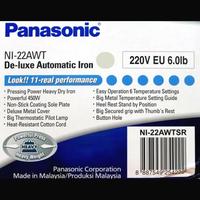 Gambar Setrika Panasonic NI-22AWT / Panasonic Dry Iron NI22AWT Setrika Listri dari msbjm undefined 2 Tokopedia