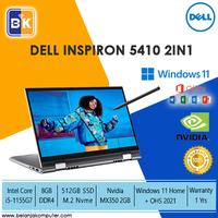 Gambar Dell Inspiron 5410 2in1 i5-1155G7,8GB,512GB,14",VGA,W11H,OHS21,1YR dari BelanjaKomputer undefined 1 Tokopedia