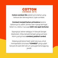 Gambar [WARNA SOFT] Kaos Polos Pria Combed Premium 30s [99% Ready Stok] - Putih, S dari Jdmstore undefined 4 Tokopedia