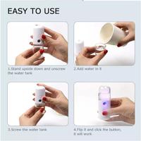 Gambar NANO SPRAY/FACE MIST SPRAY/SEMPROTAN WAJAH/SEMPROTAN MUKA - Merah Muda dari Stock Aksesoris undefined 2 Tokopedia