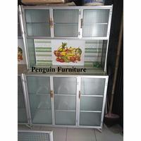 Gambar LEMARI PIRING 3 PINTU LEMARI PIRING 2 PINTU RAK PIRING MAGIC COM - 2 pintu undak dari STOREMAJASARI undefined 5 Tokopedia