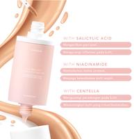 Gambar [OFFICIAL RESELLER] SEA MAKE UP ACNE HIGH COVER FOUNDATION & CONCEALER - Natural dari Fanstuff ID undefined 2 Tokopedia