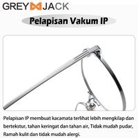 Gambar Grey Jack Frame Kacamata Titanium Style Oval Trendy Bisa Minus T-98291 dari Grey Jack Eyewear undefined 3 Tokopedia