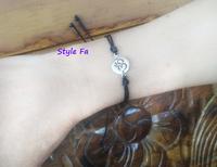 Gambar Gelang Omkara Simbol Hindu Cotton Cord Waxed Handmade Bracelets dari Style Fa undefined 1 Tokopedia