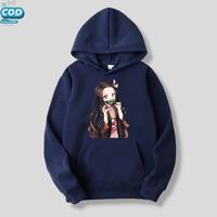 Gambar HOODIE JAKET SWEATER ANAK NEZUKO DEMON SLAYER UMUR 2 -12 TAHUN - kaos polos, M dari NafaKidZ undefined 2 Tokopedia
