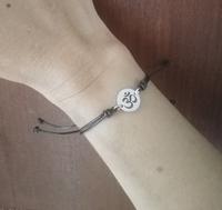 Gambar Gelang Omkara Simbol Hindu Cotton Cord Waxed Handmade Bracelets dari Style Fa undefined 2 Tokopedia