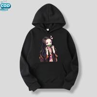Gambar HOODIE JAKET SWEATER ANAK NEZUKO DEMON SLAYER UMUR 2 -12 TAHUN - kaos polos, M dari NafaKidZ undefined 5 Tokopedia