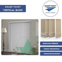 Gambar Vertical Blind Sharp Point FULL BLACKOUT 6022 Gorden Kantor Minimalis dari ARTA MULIA DECORATION undefined 2 Tokopedia