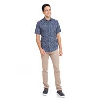 Gambar MANLY Kemeja Slim Fit Aldery Navy - S dari MANLY Collection undefined 4 Tokopedia