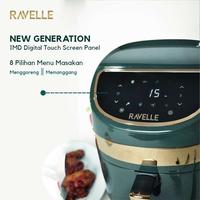 Gambar Ravelle Digital Air Fryer 3.5L Alat Goreng Tanpa Minyak - Hijau dari Satu Elektronik undefined 3 Tokopedia