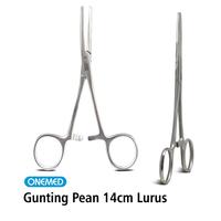 Gambar ONEMED - Gunting Pean Lurus / Bengkok | Klem Arteri Forcep One Med - Bengkok, 14cm dari INTI MEDIKA STORE undefined 4 Tokopedia