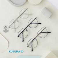 Gambar KacamataJogja - Frame Hexagonal kekinian terbaru - KUSUMA 03 - BLACK dari Kacamata Jogja undefined 5 Tokopedia