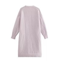 Gambar soft pink long cardigan / outer knit panjang wanita - M dari Gleam Store Apparel undefined 4 Tokopedia
