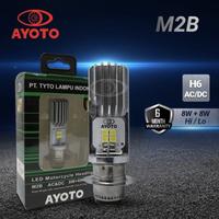 Gambar LAMPU LED MOTOR AYOTO M2B AC DC H6 T19 M5 8+8WATT ! ORIGINAL ! - Putih - putih dari RODAMASOFFICIAL undefined 1 Tokopedia