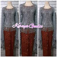 Gambar set kebaya modern kebaya payet hitam kebaya murah kebaya mewah bisaCOD - Merah, XXL dari KEBAYA GEULIS undefined 3 Tokopedia