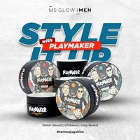 Gambar POMADE PLAYMAKER MSGLOWFORMEN - Oil Based dari MSGLOW ORIGINAL STORE undefined 1 Tokopedia