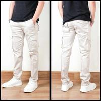 Gambar Celana Cargo Panjang Pria Jumbo Big Size Original Premium Size 27 - 42 - Abu-abu, S dari Anuba Cloth undefined 5 Tokopedia
