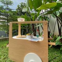 Gambar GEROBAK NEWTON OOPLAH - [LUAR JABODETABEK] - Putih Kuning dari Ooplah undefined 3 Tokopedia