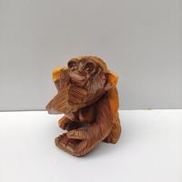 Gambar PATUNG ORANG HUTAN - PATUNG MONYET KAYU dari CAHAYA NANDITA undefined 4 Tokopedia